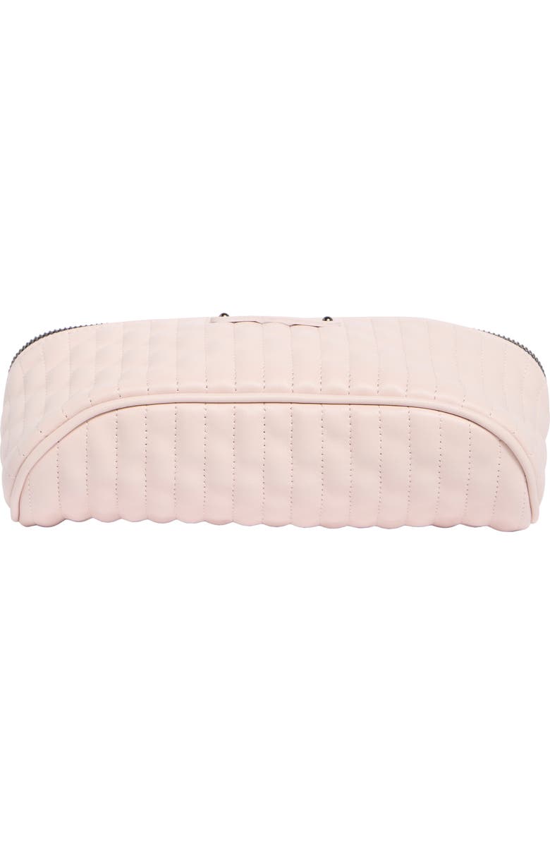 Longchamp Amazone Quilted Leather Belt Bag, Alternate, color, Pale Pink