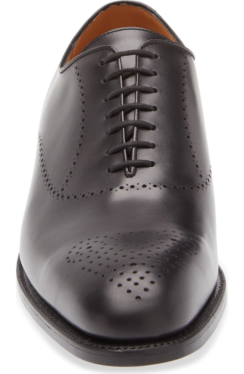 JM WESTON Savile Perforated Wholecut Oxford, Alternate, color, Black