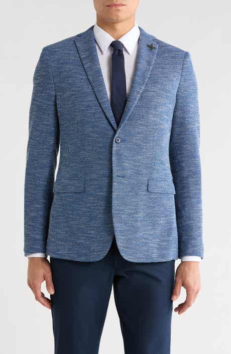 John Varvatos Star USA Heathered Knit Two Button Sport Coat