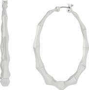 AllSaints Medium Angular Hoop Earrings