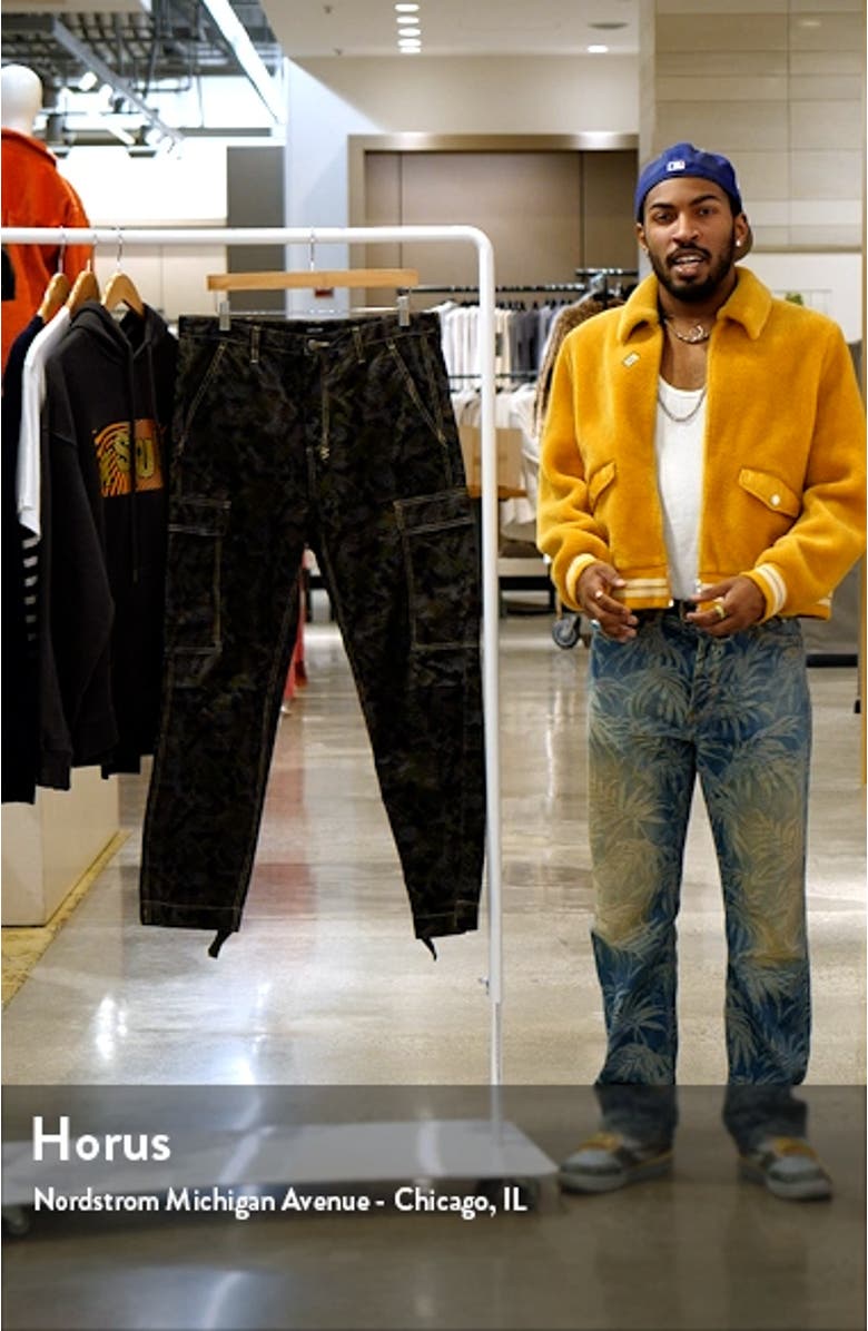 Fugitive Loose Fit Camo Cargo Pants, sales video thumbnail