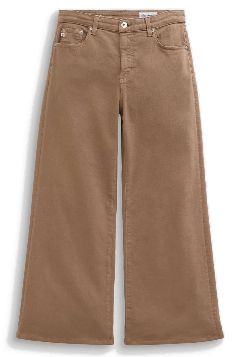Saige Mid Rise Ankle Wide Leg Jeans, Alternate, color, MELANGE STONE