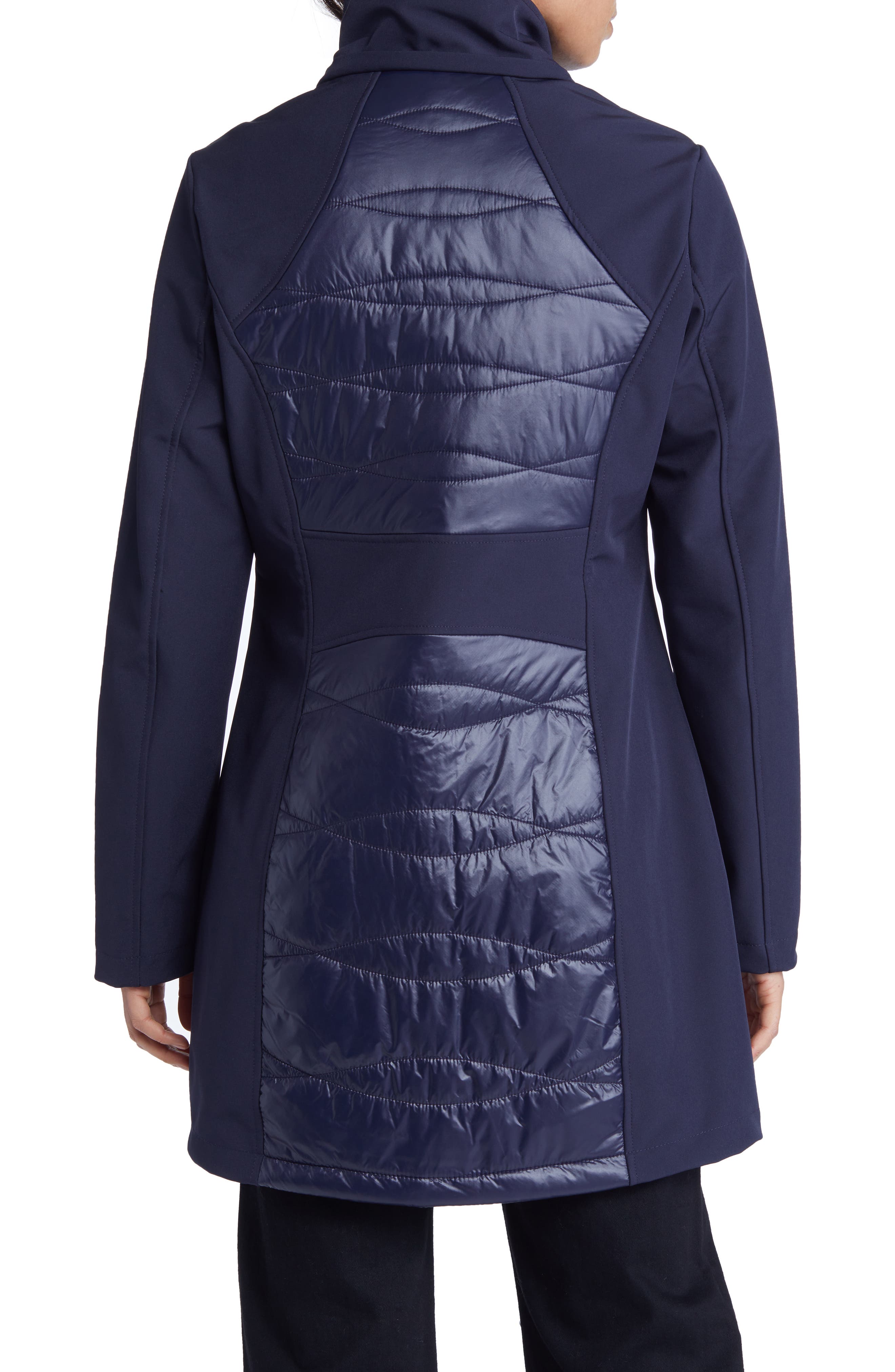 Elliptical Quilted Hooded Softshell Jacket - image 2