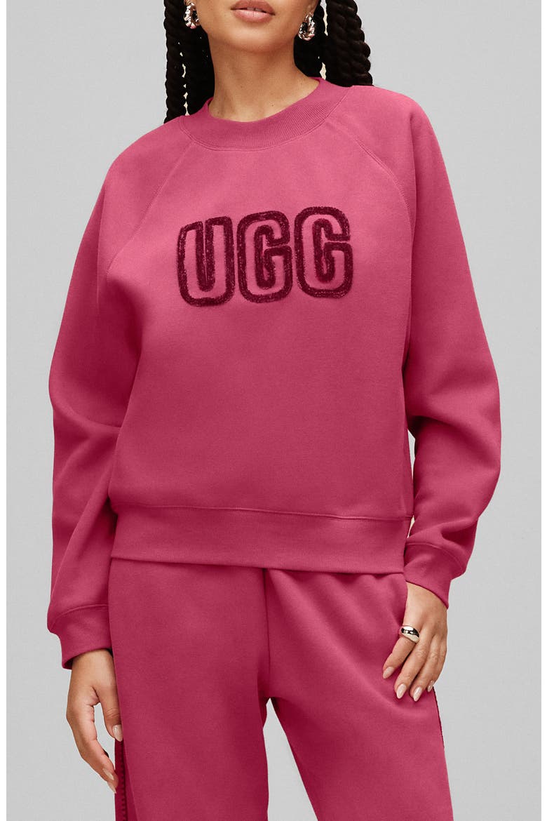Logo Crewneck Sweatshirt, Main, color, SRWB