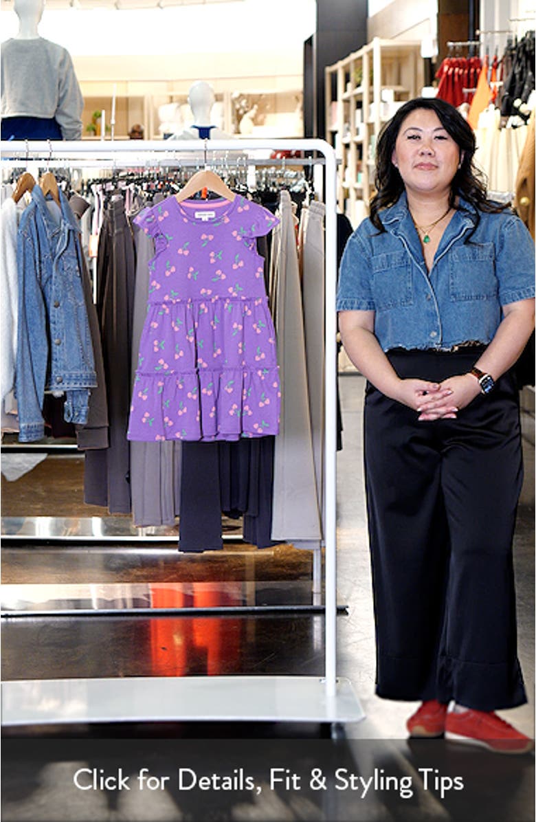 Kids' Print Cotton Dress, sales video thumbnail