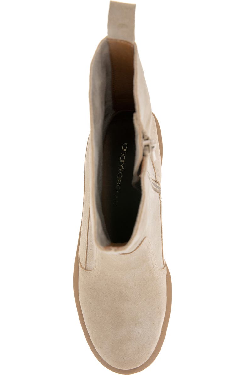 André Assous Gloria Water Resistant Boot, Alternate, color, Sesame