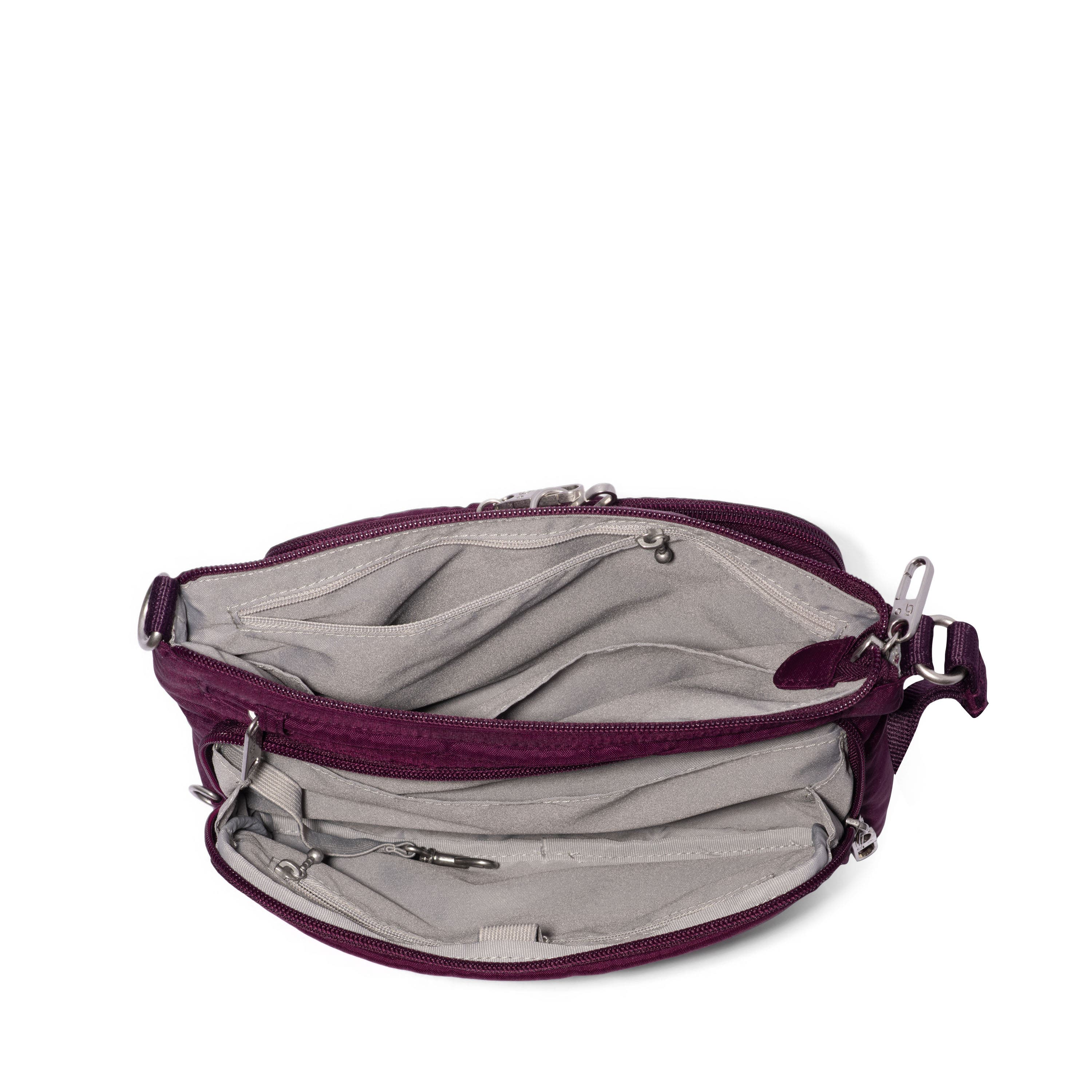 Securtex Anti-Theft Keepsake Crossbody, Alternate, color, MULBERRY