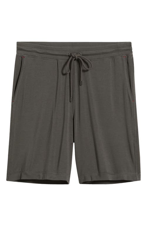 Daniel Buchler Modal Blend Pajama Shorts In Gray
