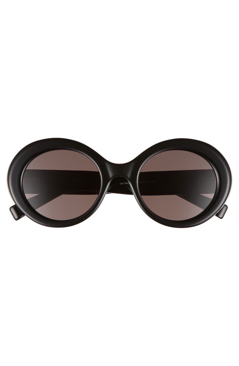 Max Mara Prism VIII 51mm Oval Sunglasses, Alternate, color,