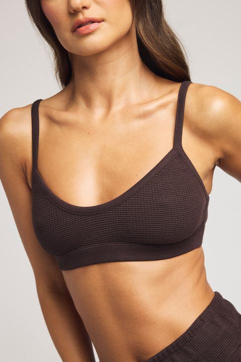 Waffle Knit Lounge Bralette