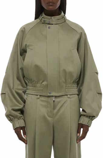 Cotton Twill Bomber Jacket