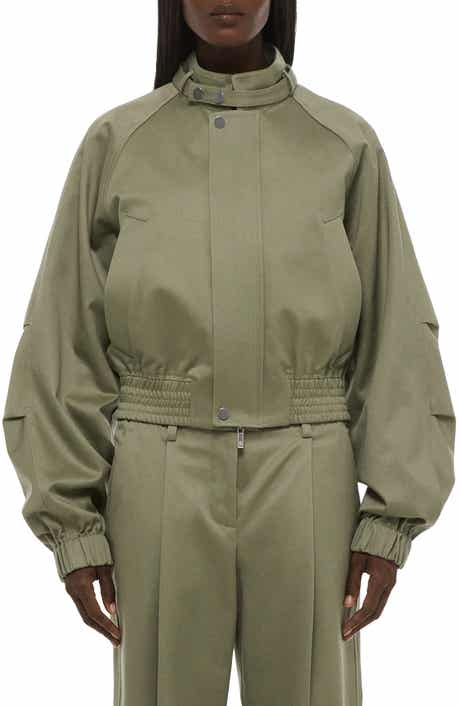 Cotton Twill Bomber Jacket