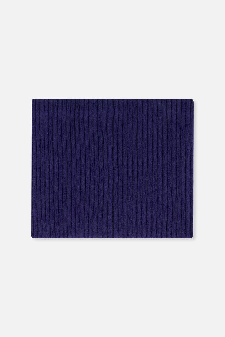 Pull-On Ribbed Knit Neckwarmer, Alternate, color, Navy Blue
