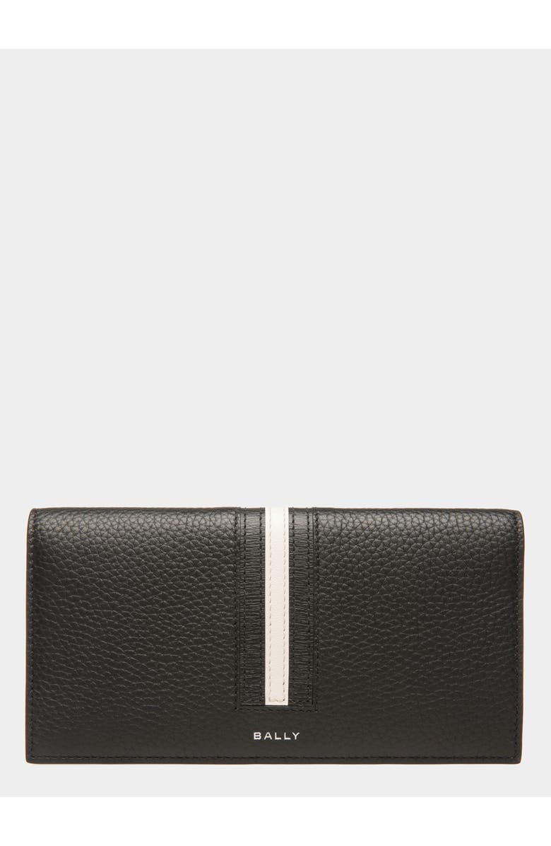 Bally Ribbon Continental Wallet, Main, color, Black
