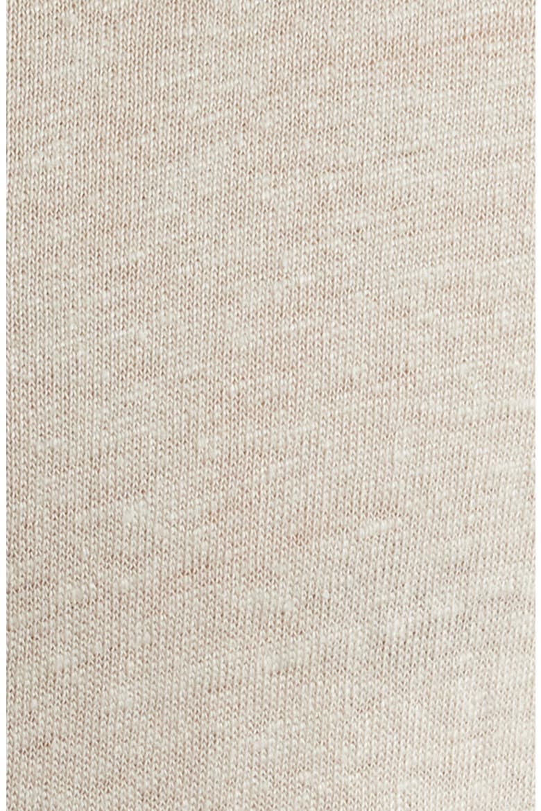 Ola Linen Knit Short Sleeve Button-Up, Alternate, color, BONE