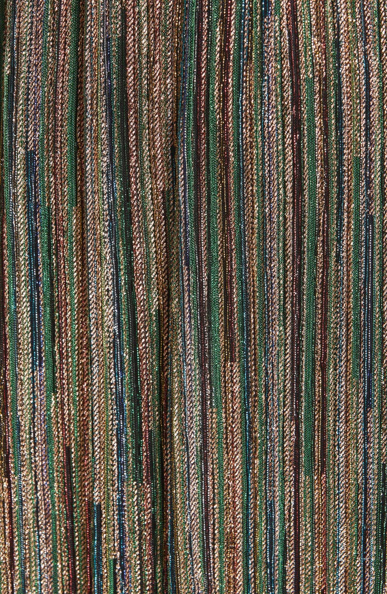 ba&sh Suzon Metallic Midi Skirt, Alternate, color,