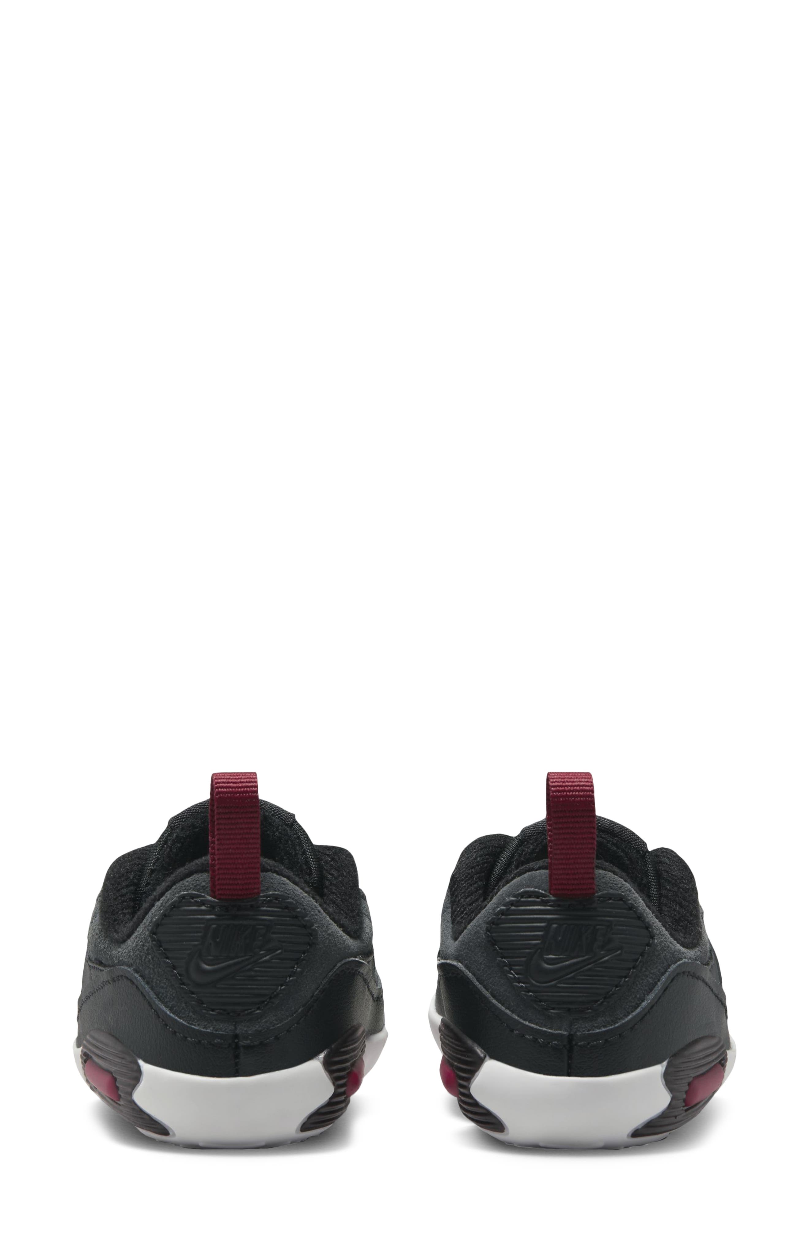 Nike Air Max 90 Crib Sneaker, Alternate, color, 