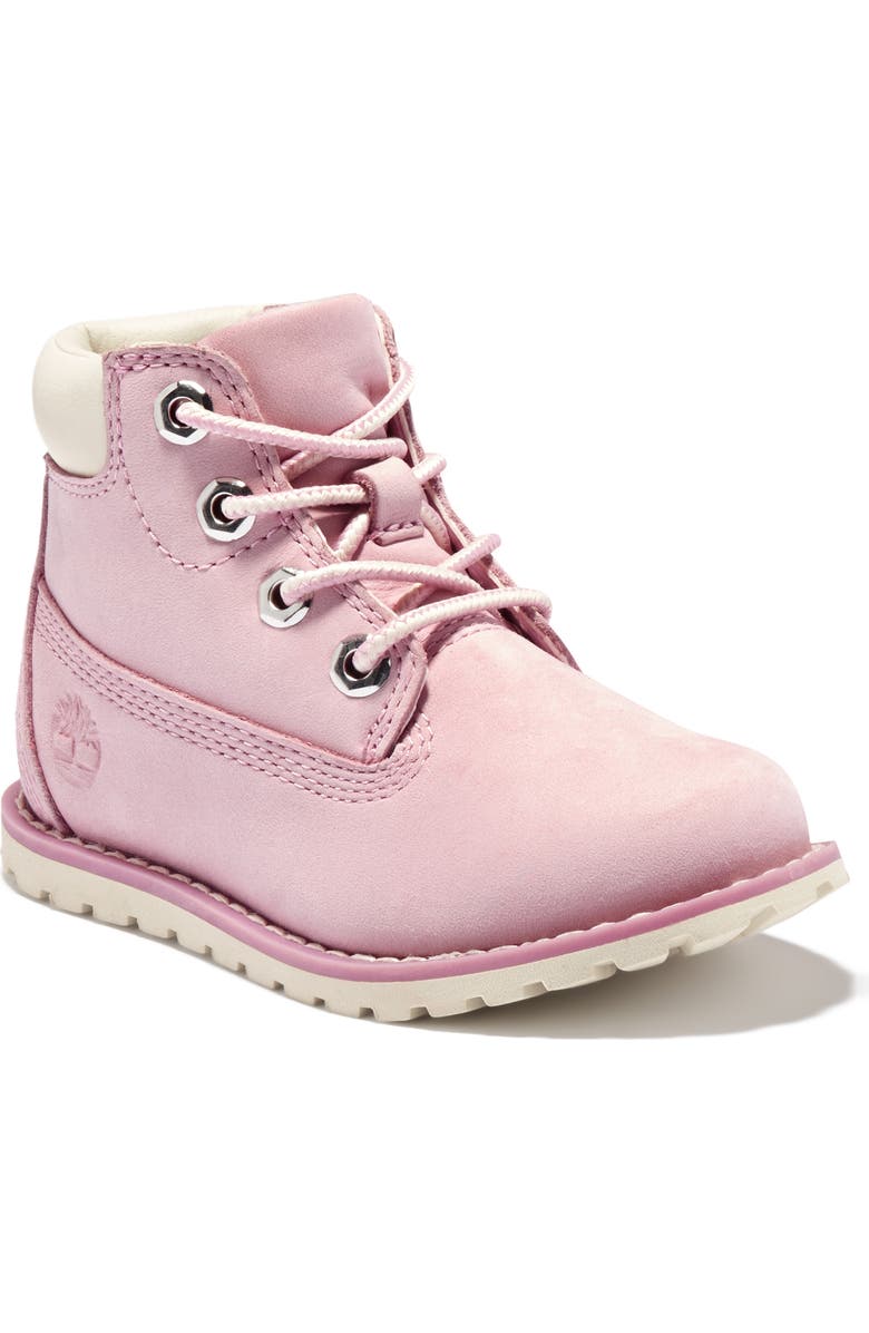 Timberland Kids' Pokey Pine Boot, Main, color, Pink Nectar