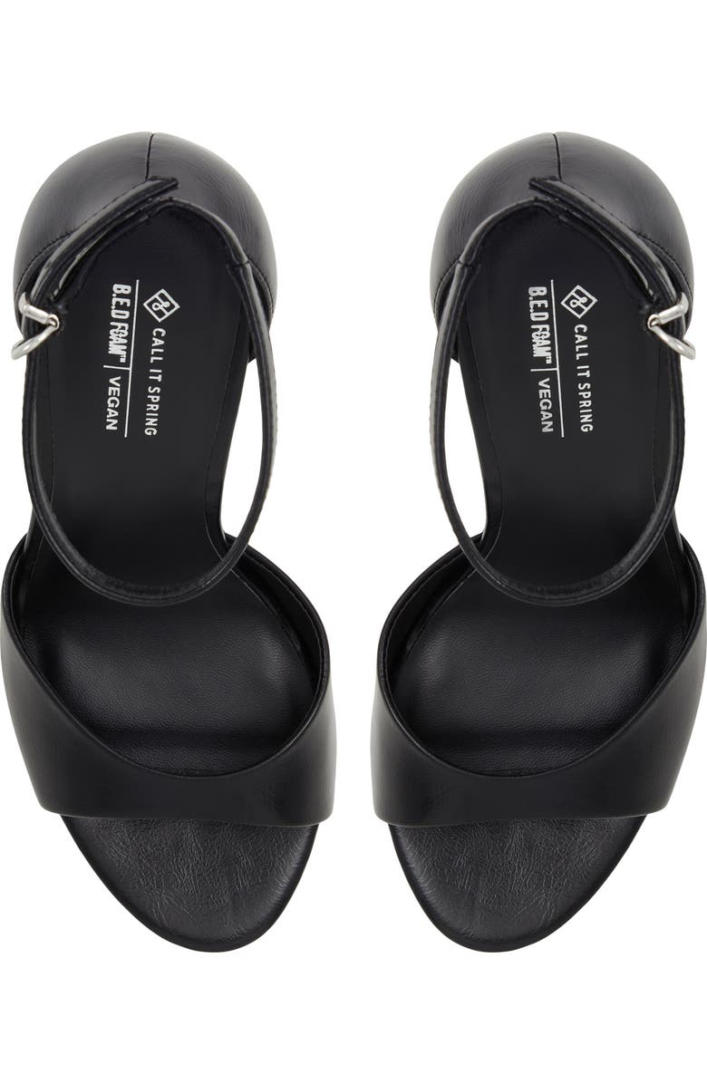 Call It Spring By Aldo Kimbra Ankle Strap Sandal, Alternate, color, Black