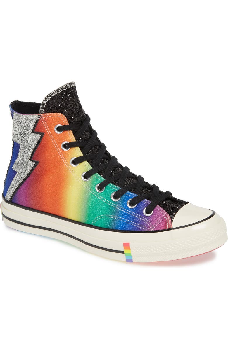 Converse Pride Chuck Taylor<sup>®</sup> All Star<sup>®</sup> High Top Sneaker, Main, color,