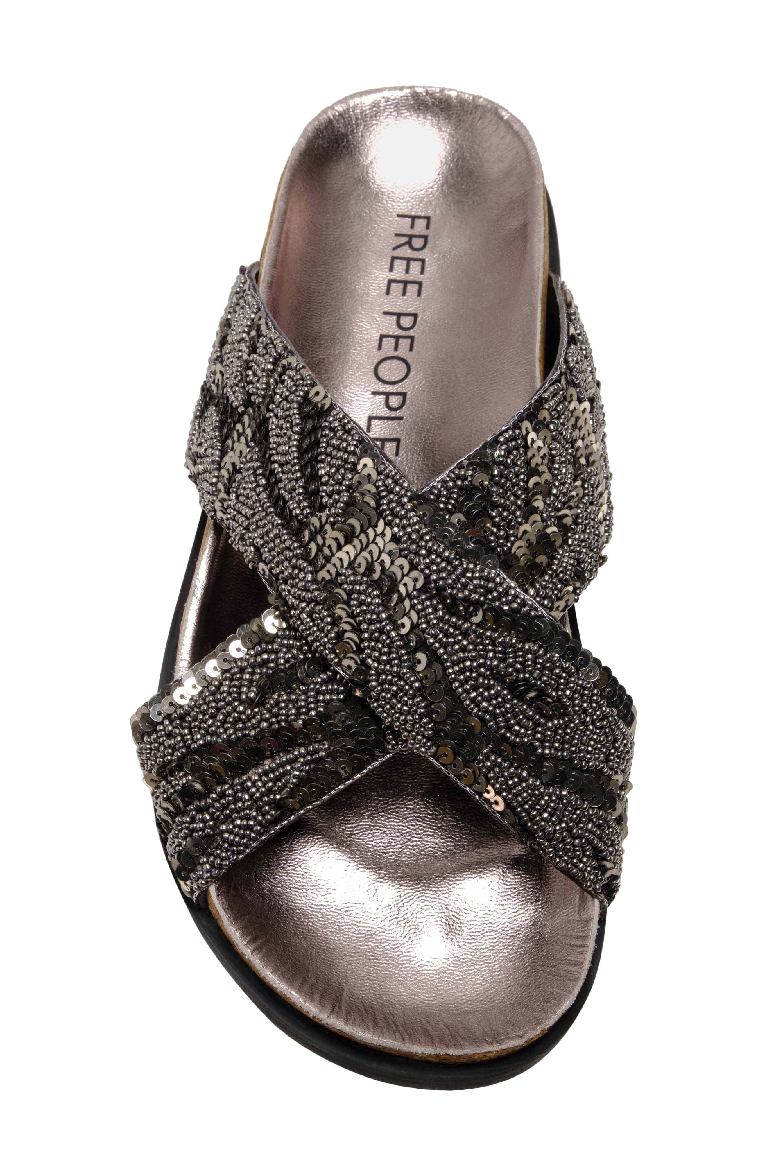 Free People Moon Child Embellished Slide Sandal, Alternate, color, 