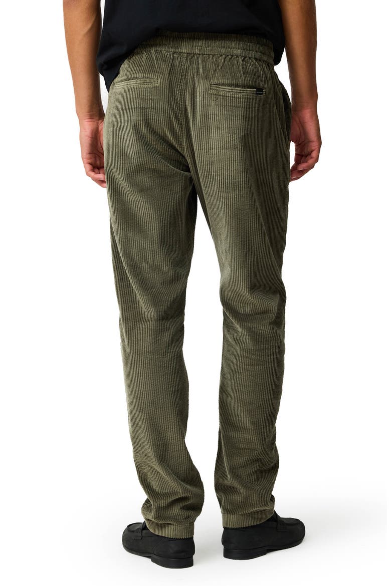 Halls Creek Corduroy Elastic Waist Pants, Alternate, color, PUTTY