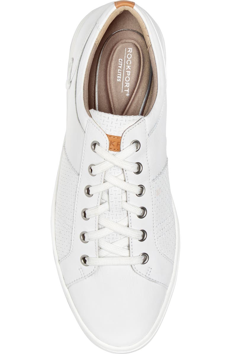 Rockport College Textured Sneaker, Alternate, color,