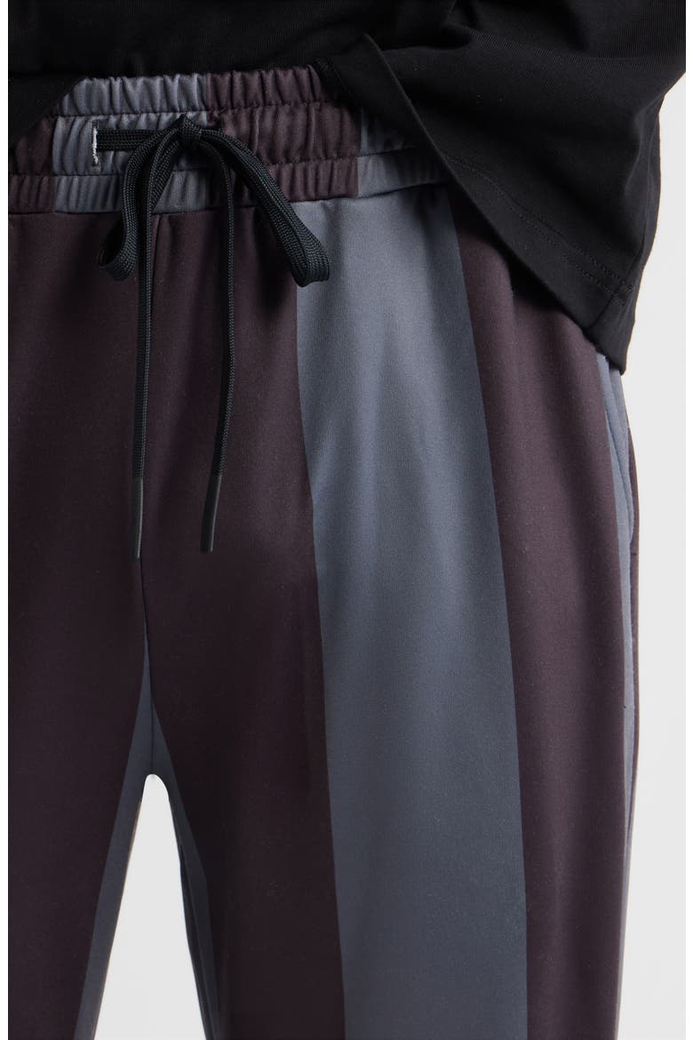 Tempo Drawstring Pants, Alternate, color, BLACK STRIPE