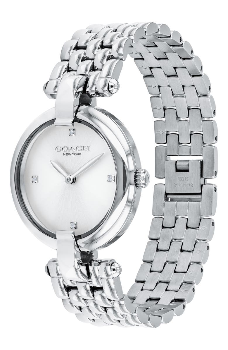 COACH Chrystie Bracelet Watch, 32mm, Alternate, color, 