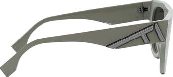 Fendi 'Fendi First 139mm Flat Top Sunglasses | Nordstrom