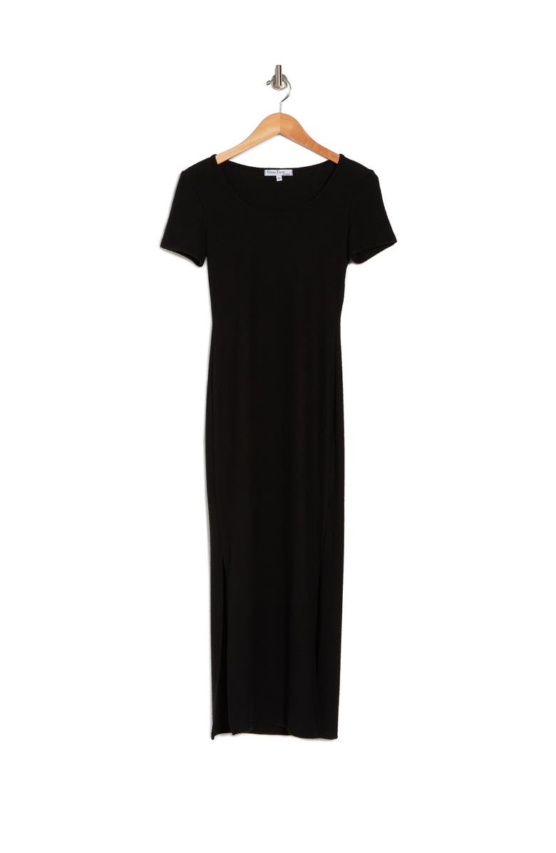 Velvet Torch Cap Sleeve Midi Dress, Alternate, color, 