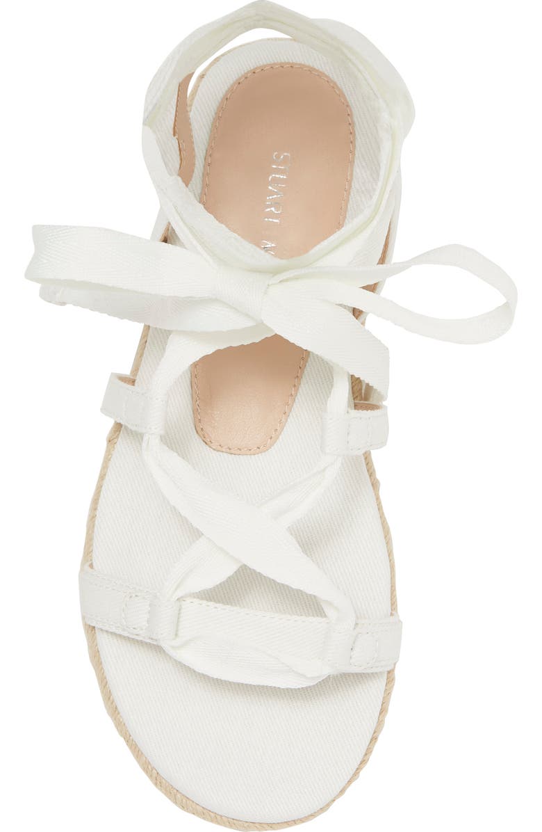 Stuart Weitzman Espadrille Flat Sandal, Alternate, color,