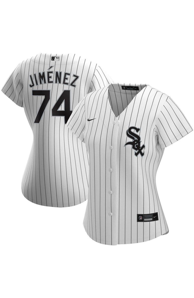 Nike Women's Nike Eloy Jimenez White Chicago White Sox Home Replica Player Jersey, Alternate, color, White