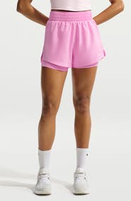Nike One Dri-FIT High-Waisted 3-Inch 2-in-1 Shorts