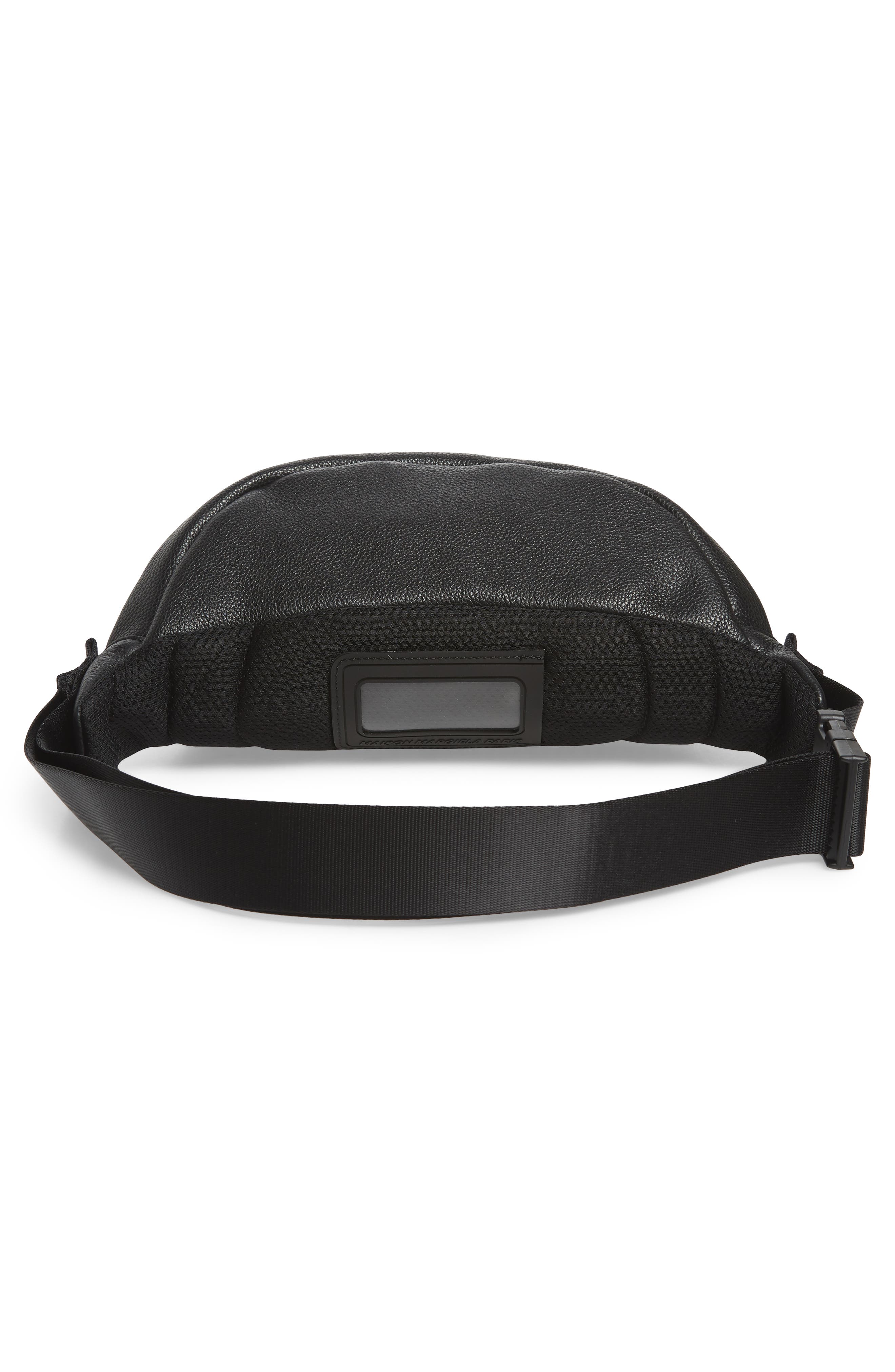 Maison Margiela Leather Waist Pack, Alternate, color, 
