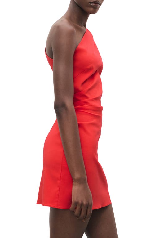 Mango One-shoulder Minidress