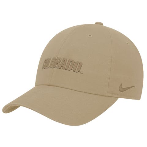 Men's Nike Beige Colorado Buffaloes Club Adjustable Hat