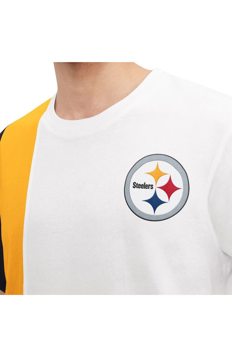 Tommy Hilfiger Men's Tommy Hilfiger White Pittsburgh Steelers Zack T-Shirt, Alternate, color,