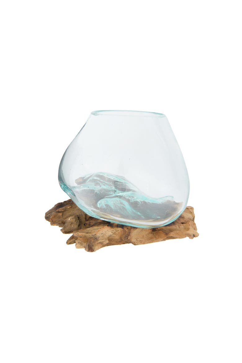 Planter on Base, Main, color, Clear