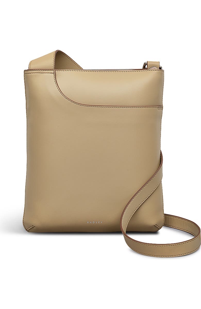 Radley Pockets Medium Ziptop Crossbody Bag, Main, color, Stone