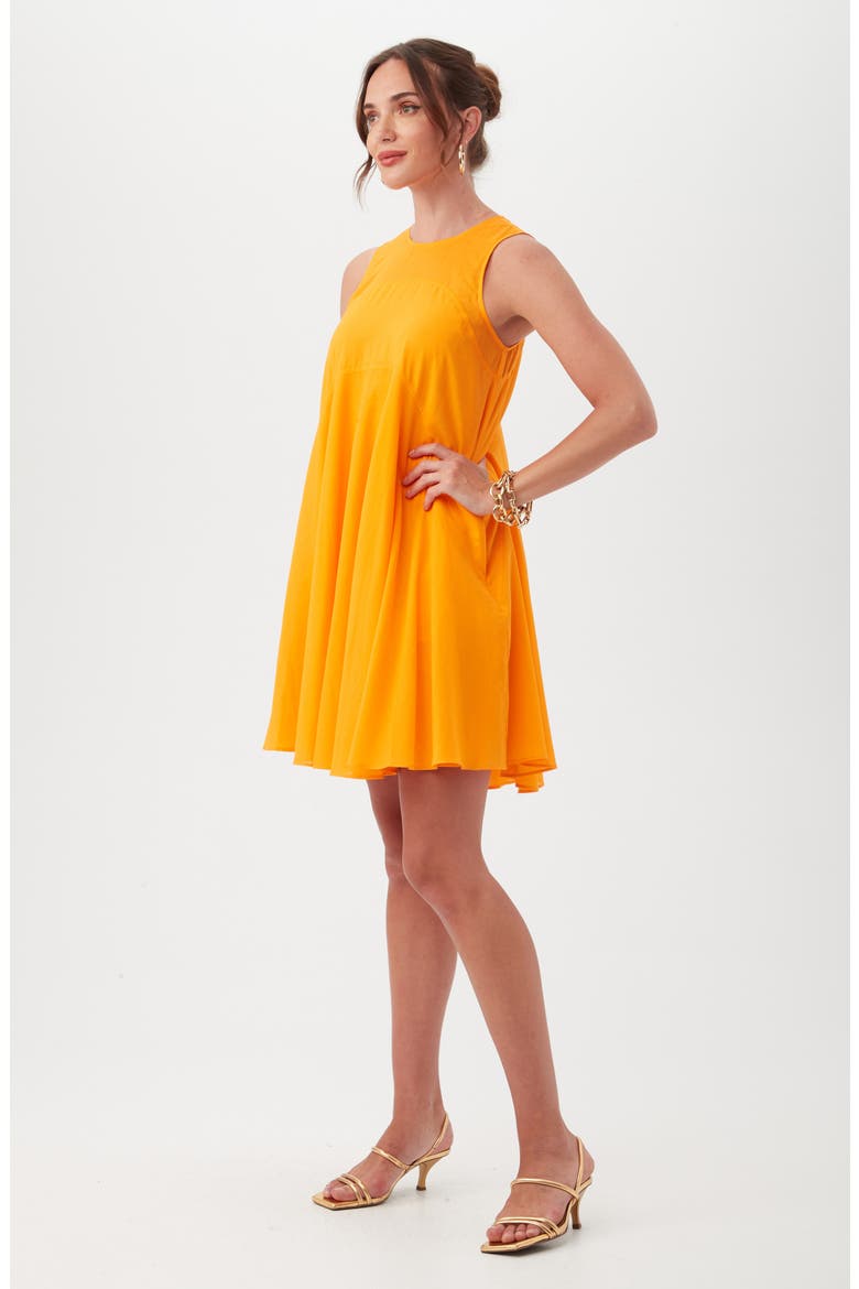 Mauvie Shift Dress, Alternate, color, FLORIDA ORANGE