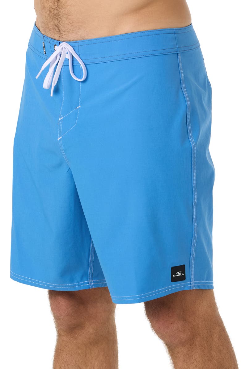O'Neill Hyperfreak Heat Solid Board Shorts, Alternate, color, Blue