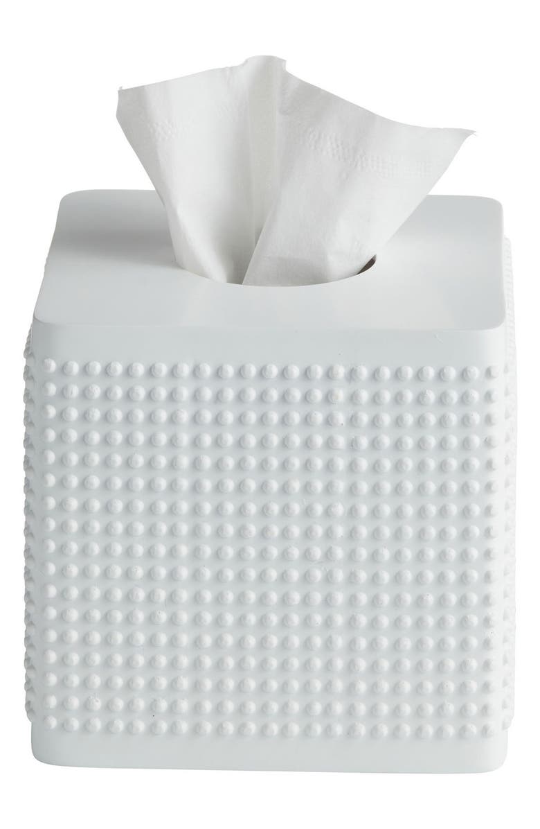 ROSELLI TRADING COMPANY Milano Tissue Cover, Alternate, color, White