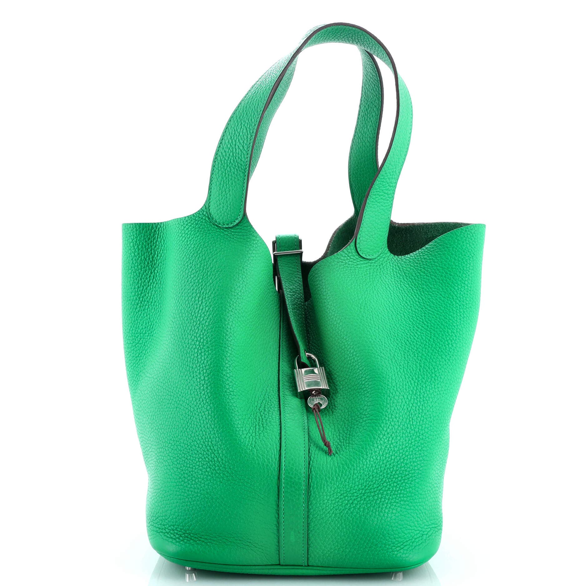 Pre-Owned Hermes Picotin Lock Bag Clemence GM, Main, color, 