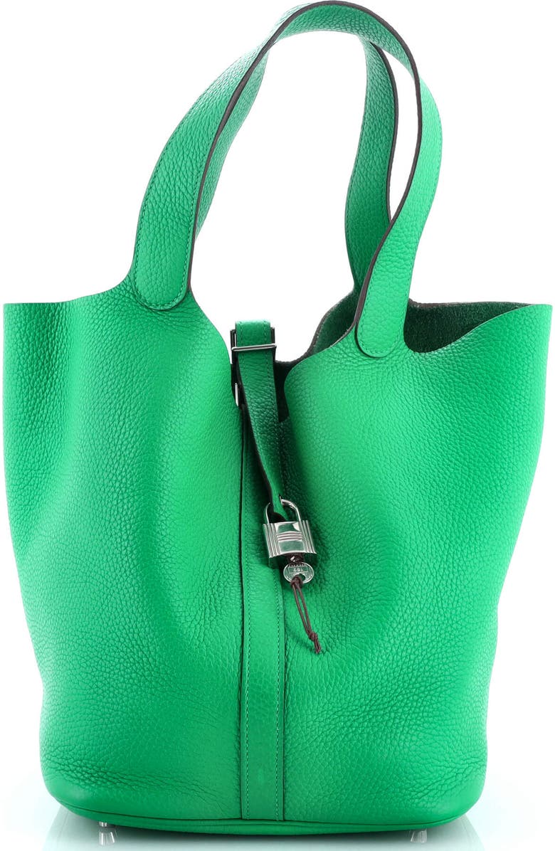 Pre-Owned Hermes Picotin Lock Bag Clemence GM, Main, color,