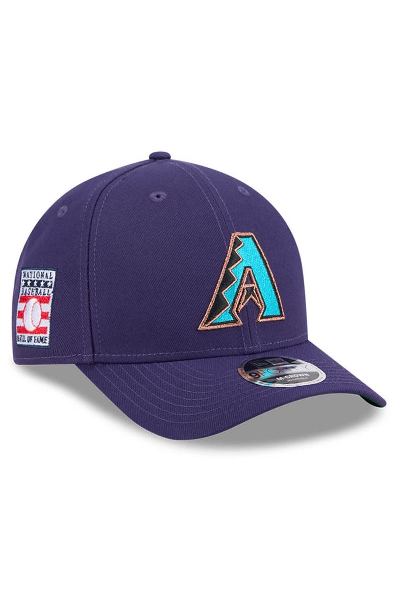 New Era Men's New Era Purple Arizona Diamondbacks Baseball Hall of Fame 9FORTY M-Crown Adjustable Hat, Main, color, 