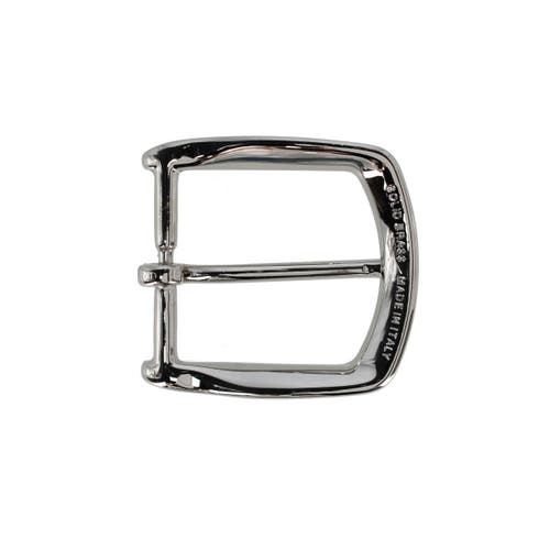 Trafalgar 35mm Italian Solid Brass Rounded Edged Harness Belt Buckle