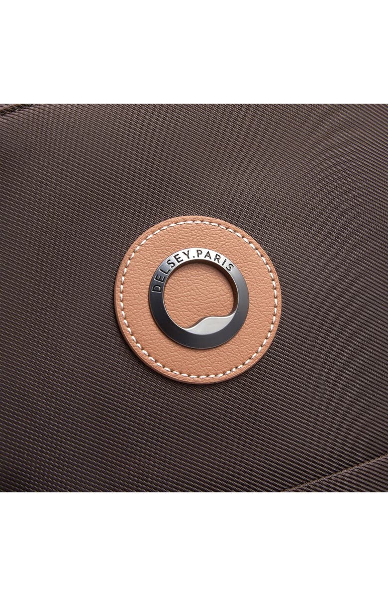 Delsey Paris Chatelet 2.0 Tote Travel Backpack Bag, Alternate, color, Chocolate