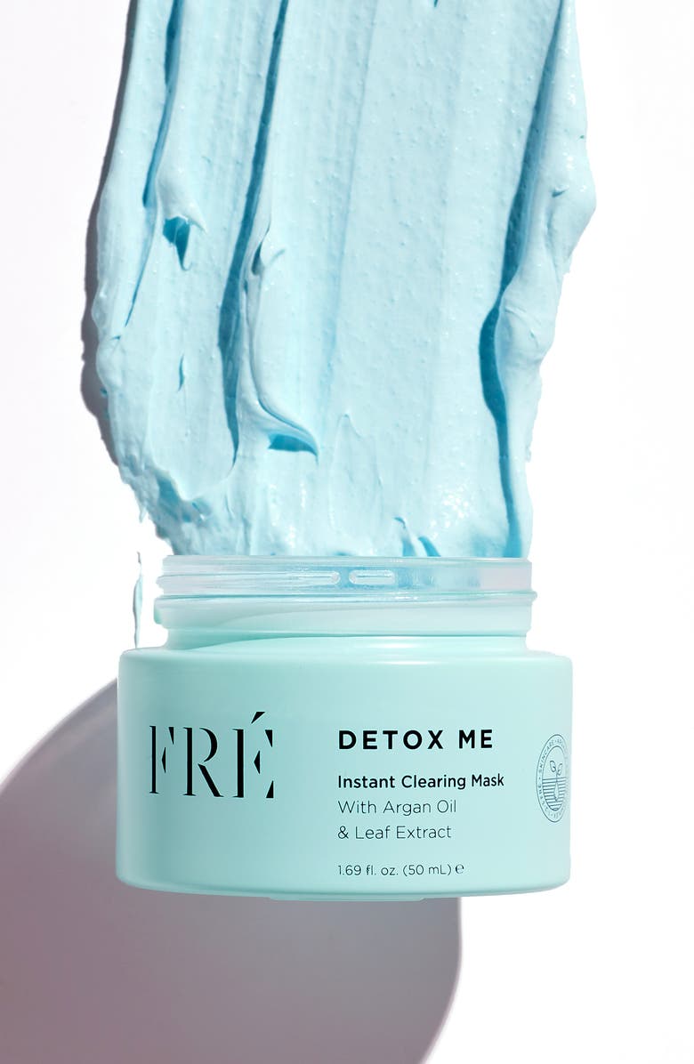 FRÉ Skincare DETOX ME Instant Clearing Mask, Alternate, color, Sky Blue