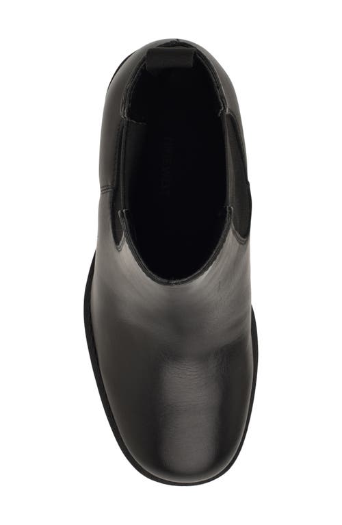 Nine West Hollin Platform Chelsea Boot In Black